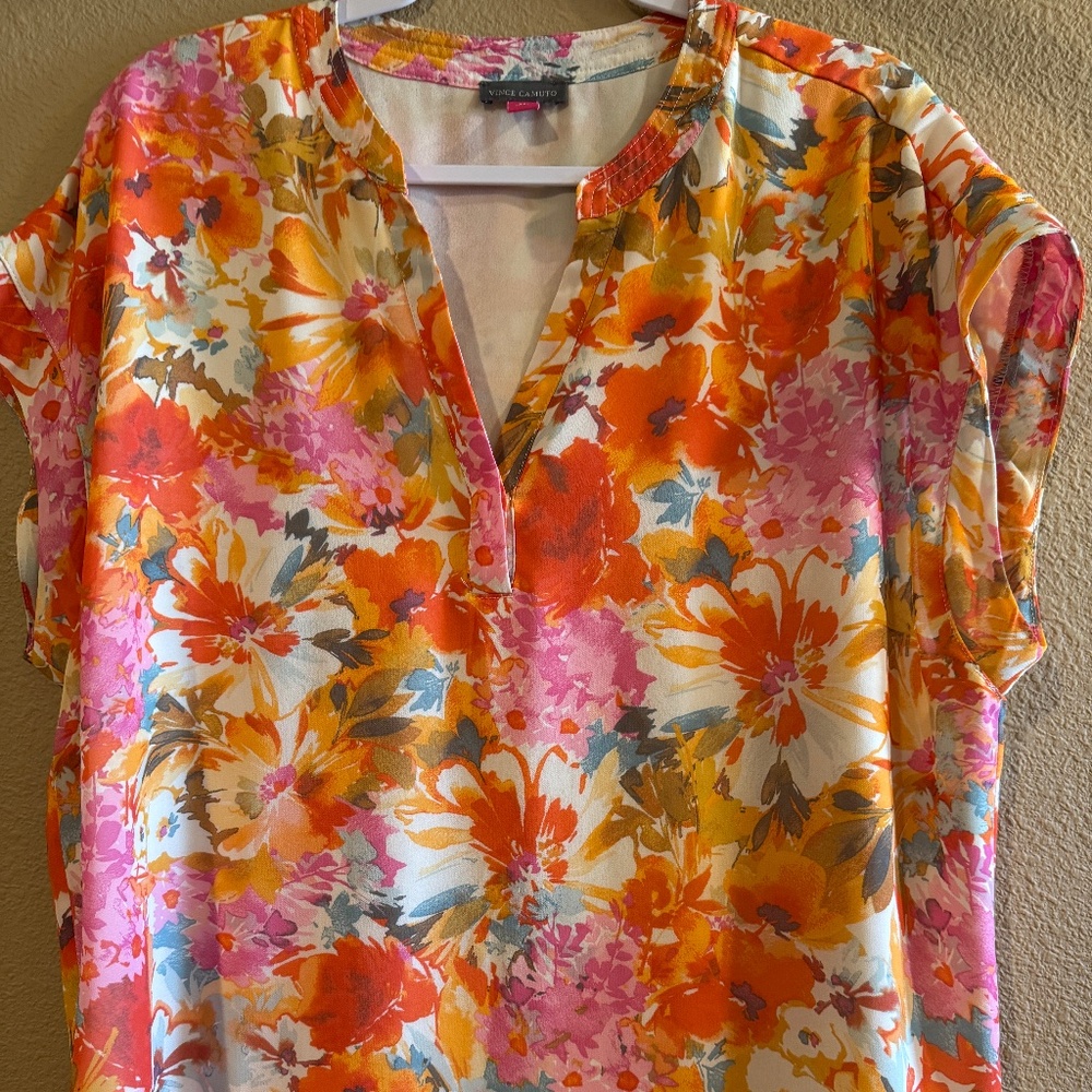 Floral Vince Camuto Blouse